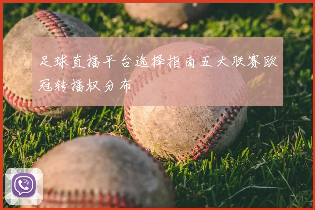 足球直播平台选择指南五大联赛欧冠转播权分布